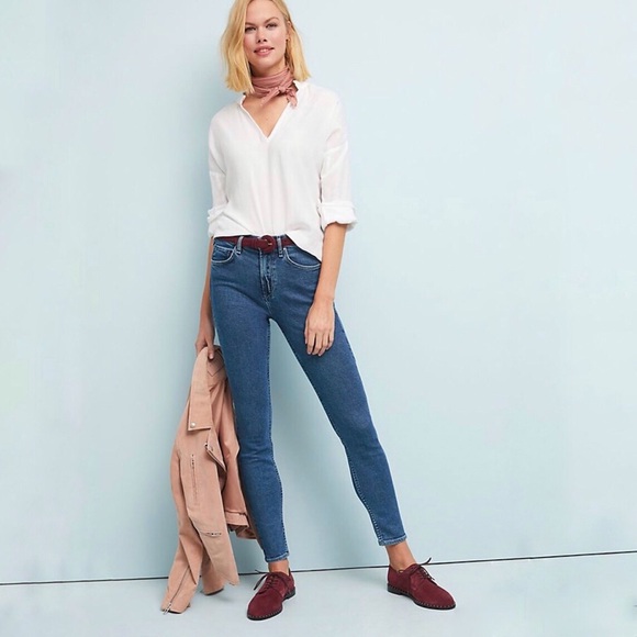 McGuire Denim Newton Crop Skinny Jeans. - Picture 3 of 8